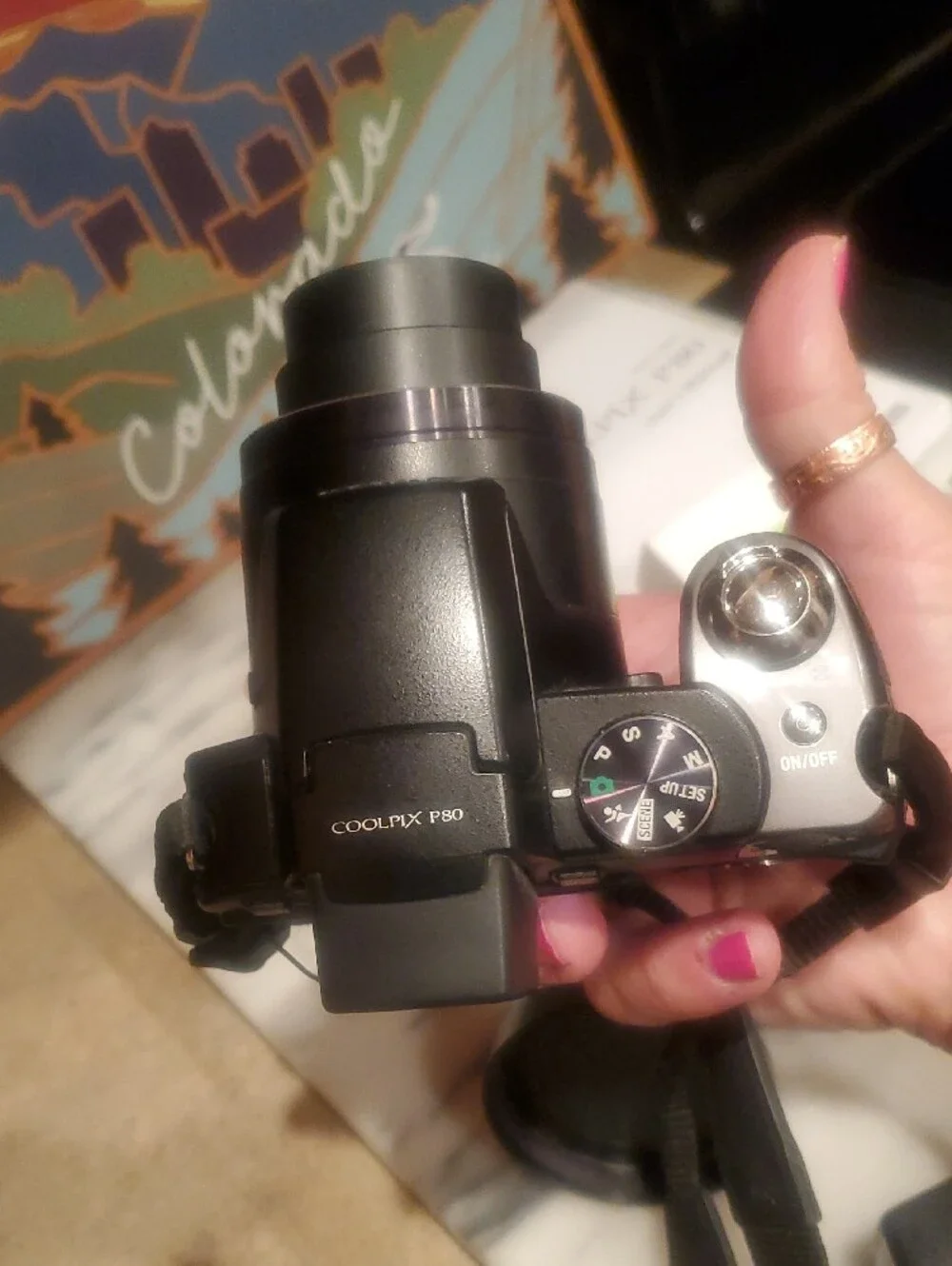 Nikon COOLPIX P80 Black Compact Digital Camera with Accessories